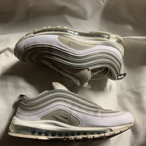 Nike Air Max 97 White/Wolf Grey 921826 105 Size 10